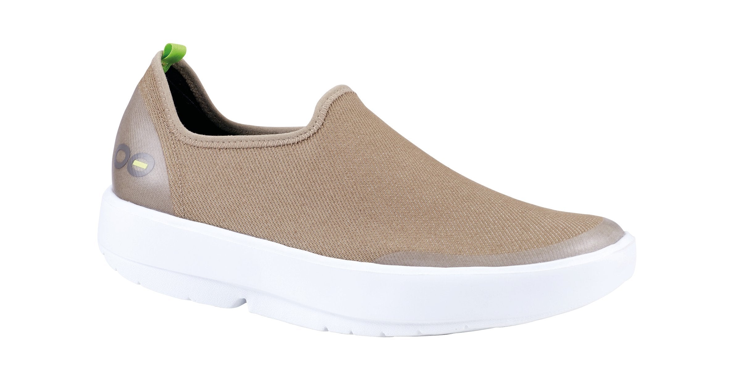 OOFOS Women's OOmg eeZee Low Recovery Shoe - White Taupe – oofos