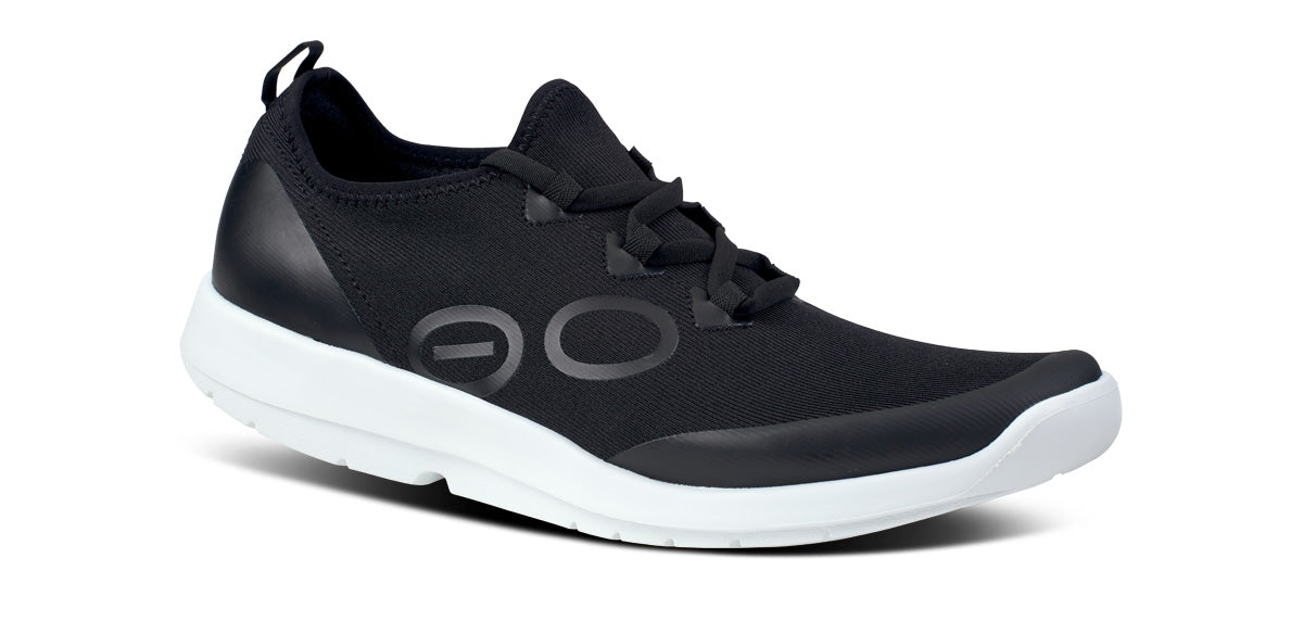 Men's OOmg Sport Lace Shoe - White Black